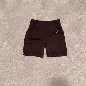 Gymshark - Vital Seamless 2.0 Shorts - Cherry Brown Marl
